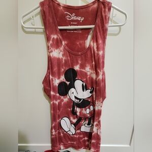 Disney womens tiedye tank